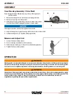 Предварительный просмотр 14 страницы Echo HCA-266 Operator'S Manual