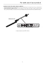 Предварительный просмотр 7 страницы Echo HCAA-2401A-LW Operator'S Manual