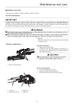 Preview for 19 page of Echo HCAA-2401A-LW Operator'S Manual