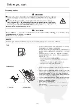 Preview for 16 page of Echo hcas-235es Operator'S Manual