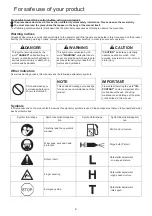 Предварительный просмотр 6 страницы Echo HCR-1501 Operator'S Manual