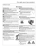 Preview for 9 page of Echo HCR-1501 Operator'S Manual