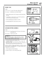 Предварительный просмотр 17 страницы Echo HCR-151 Operator'S Manual