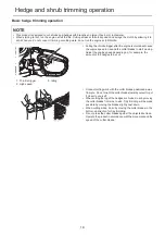 Предварительный просмотр 20 страницы Echo HCR-165ES Operator'S Manual