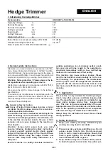 Preview for 12 page of Echo HCR 610 Operating Instructions Manual