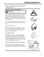 Preview for 7 page of Echo HEDGE CLIPPER Safety Manual