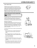 Предварительный просмотр 9 страницы Echo HEDGE CLIPPER Safety Manual