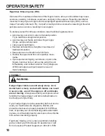 Предварительный просмотр 10 страницы Echo HEDGE CLIPPER Safety Manual