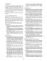 Preview for 13 page of Echo HSD 460 Operating Instructions Manual