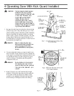 Preview for 4 page of Echo KICK GUARD X7503202102 Installation And Use Manual