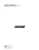 Предварительный просмотр 24 страницы Echo LBP-560-900 Operator'S Manual