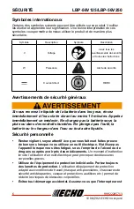 Предварительный просмотр 26 страницы Echo LBP-56V125 Operator'S Manual