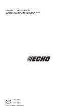 Предварительный просмотр 10 страницы Echo LCJQ-560 Operator'S Manual