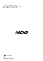 Preview for 26 page of Echo MB-440 Operator'S Manual