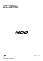 Preview for 130 page of Echo MB-5810 Operator'S Manual