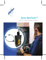 Echo MiniTech T Owner'S Manual предпросмотр