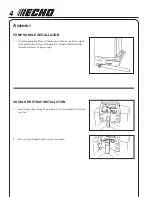 Предварительный просмотр 4 страницы Echo MS-5 Operator'S Manual