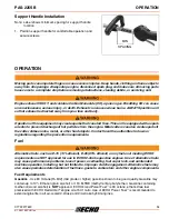 Preview for 15 page of Echo PAS-225SB Pro Attachment Series Operator'S Manual