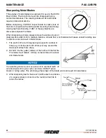 Preview for 30 page of Echo PAS-225VPB Operator'S Manual