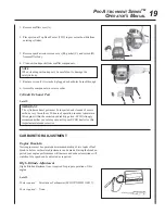 Preview for 19 page of Echo PAS-260 PRO - 01-07 Operator'S Manual