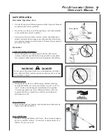 Предварительный просмотр 7 страницы Echo PAS-260 PRO - 08-00 Operator'S Manual