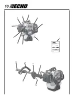 Предварительный просмотр 10 страницы Echo PAS-260 PRO - 08-00 Operator'S Manual