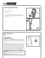 Preview for 14 page of Echo PAS-260 PRO - 08-00 Operator'S Manual