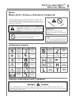 Предварительный просмотр 3 страницы Echo PAS-260 PRO - 09-05 Operator'S Manual