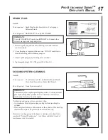 Предварительный просмотр 17 страницы Echo PAS-260 PRO - 09-05 Operator'S Manual