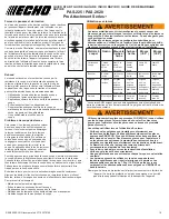 Preview for 19 page of Echo PAS-2620 Quick Start Manual