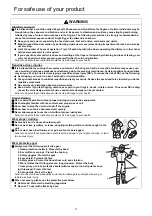 Предварительный просмотр 6 страницы Echo PAS-2620ES Operator'S Manual