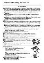 Предварительный просмотр 54 страницы Echo PAS-2620ES Operator'S Manual