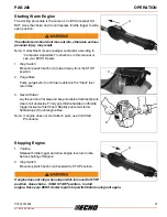 Предварительный просмотр 17 страницы Echo PAS-280 Operator'S Manual