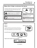 Preview for 3 page of Echo PB-200 - 03-03 Operator'S Manual