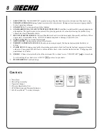 Preview for 8 page of Echo PB-200 - 12-05 Operator'S Manual