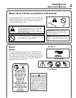 Preview for 3 page of Echo PB-201 - Operator'S Manual