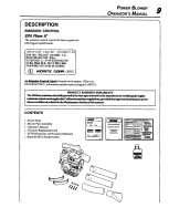 Предварительный просмотр 9 страницы Echo PB-210 Operator'S Manual