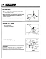 Предварительный просмотр 14 страницы Echo PB-210 Operator'S Manual