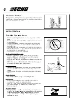 Preview for 6 page of Echo PB-211 Operator'S Manual