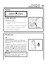 Preview for 11 page of Echo PB-211 Operator'S Manual