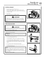 Preview for 13 page of Echo PB-251 Operator'S Manual