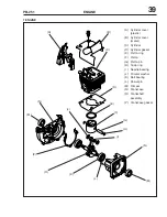 Предварительный просмотр 41 страницы Echo PB-251 Service Manual