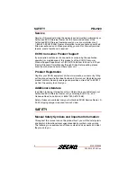 Preview for 4 page of Echo PB-2520 Operator'S Manual