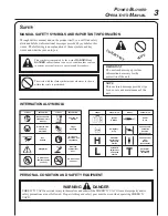 Preview for 3 page of Echo PB-261 i Operator'S Manual