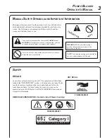 Preview for 3 page of Echo PB-261L Operator'S Manual