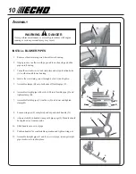 Preview for 10 page of Echo PB-261L Operator'S Manual