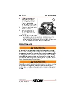 Preview for 27 page of Echo PB-2620 Operator'S Manual