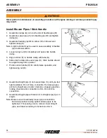 Preview for 12 page of Echo PB-265LN Operator'S Manual