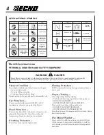 Preview for 4 page of Echo PB-403 Operator'S Manual