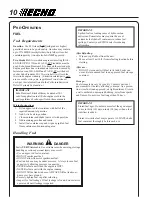 Preview for 10 page of Echo PB-403 Operator'S Manual